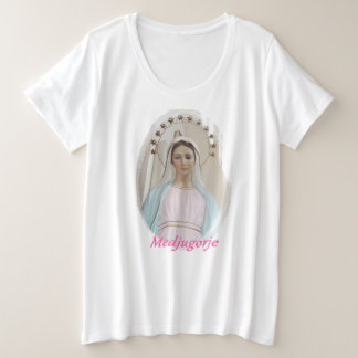 Plus Size Camiseta Medjugorje