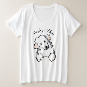 Plus Size KiniArt Great Pyrenees Camiseta Personalizada Tama
