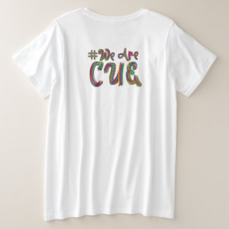 Plus Size Somos Camiseta CUE