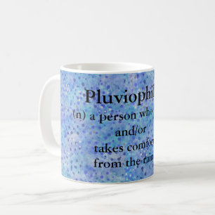 Pluviophile - caneca do amante da chuva