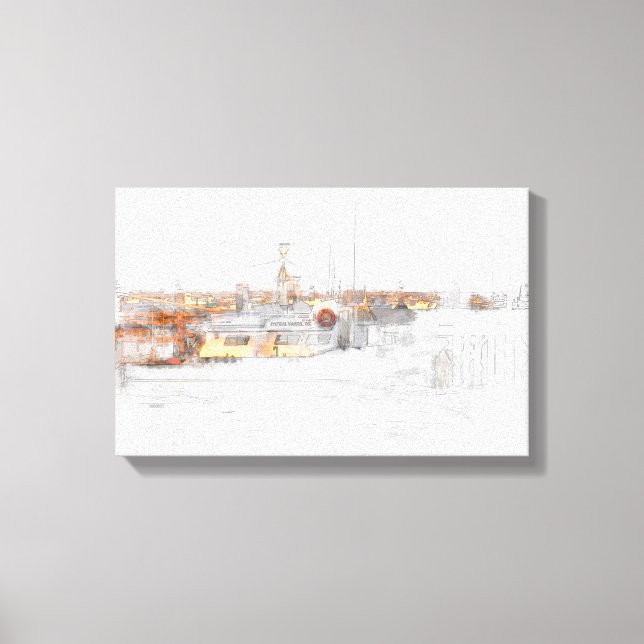 Plymouth Harbor Canvas (Frente)
