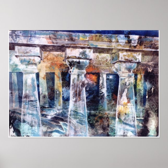 PMACarlson Algures no Poster de Tempo (Frente)