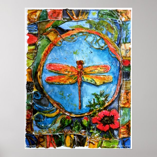 PMACarlson Dragonfly ll Poster (Frente)