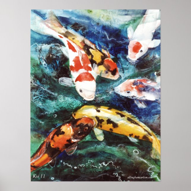 PMACarlson Koi 11 Poster (Frente)