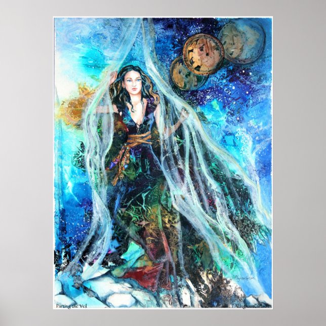 PMACarlson Parting the Veil Poster (Frente)