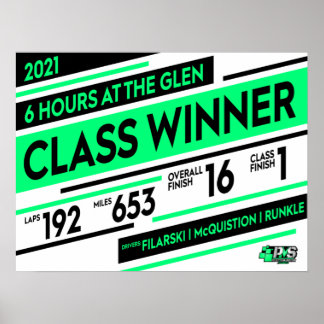 PMS - 6 horas no Poster Glen Winner