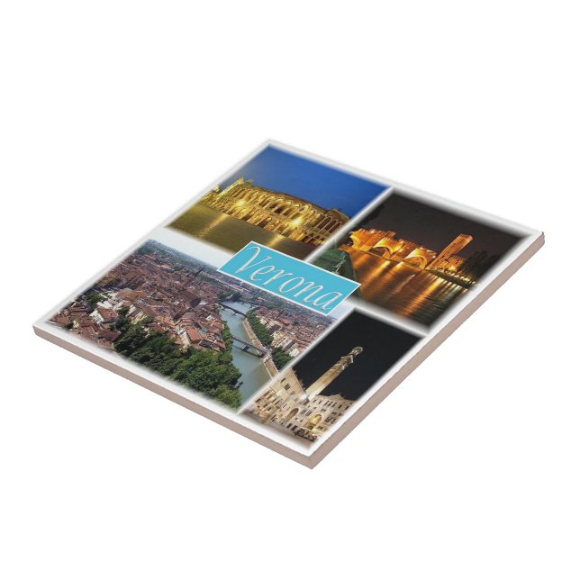 PMT003 VERONA, Mosaico, Piemonte, Itália (Lateral)