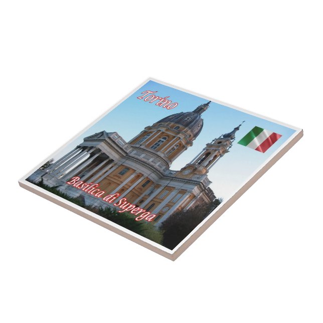 PMT018 TURIN Basilica de Superga, Itália (Lateral)