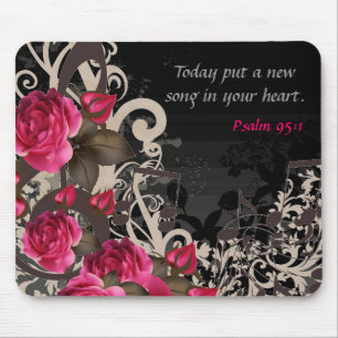 Pnha uma canção nova em seu coração Mousepad