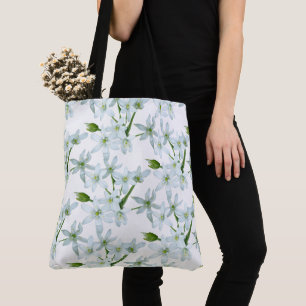 Pó de Flores de Alho Selvagem. Tote Bag
