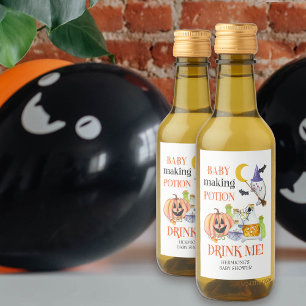 Poção para Fazer Bebê Mini Chá de Bebê de Hallowee