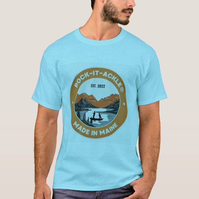 Pock-i-T-ackle® na sua camisa (Frente)