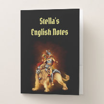 Pocket Pocket do Guerreiro Lion Rider Fantasy