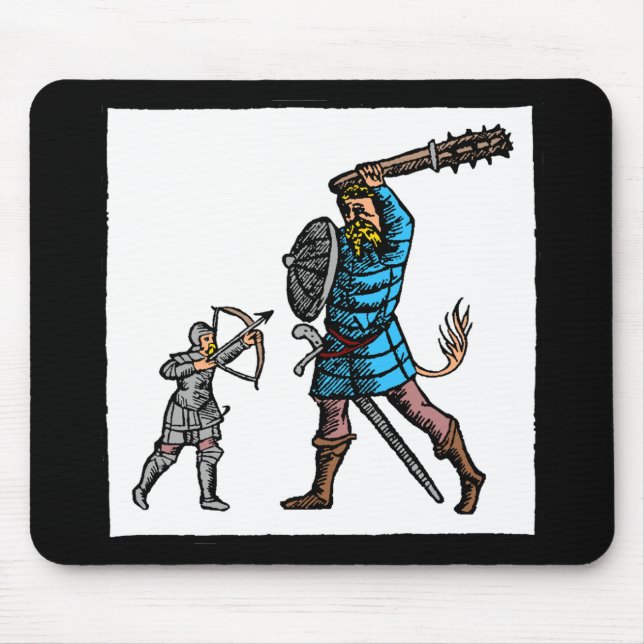 Poços & perigos Mousepad (Frente)