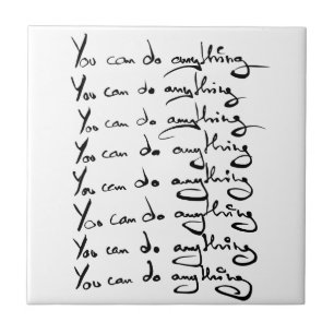 PODE FAZER QUALQUER COISA! Citação inspiradora