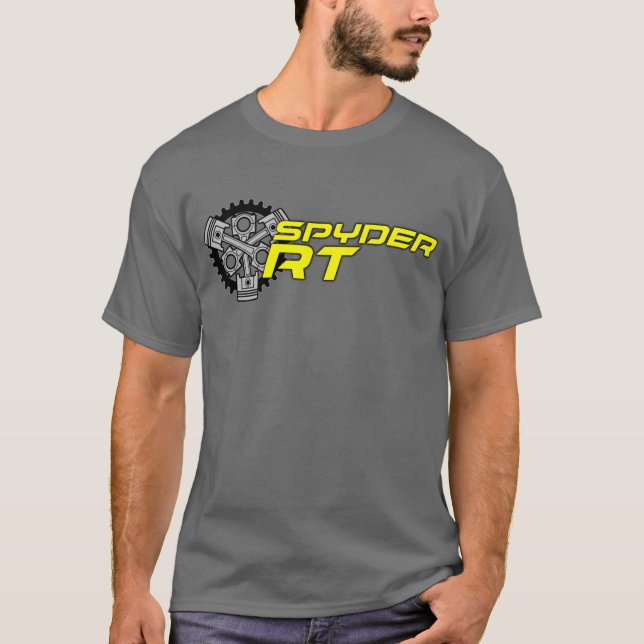Pode Ser A Camisa RT De Spyder De Três Pistão (Frente)