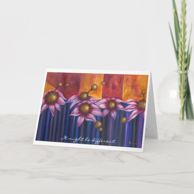 Pode ser diferente - cartão (Frente)