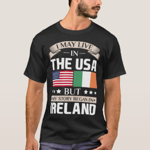 Pode viver na história dos EUA começou na camisa