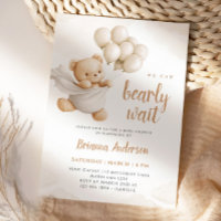 Podemos Aguardar O Convite Para Chás de fraldas Ca