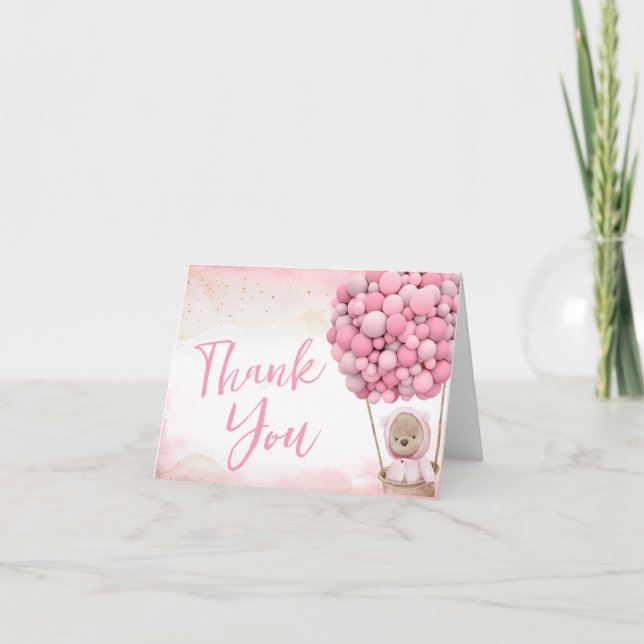 Podemos Ampliar O Cartões de agradecimentos Do Chá (Frente)