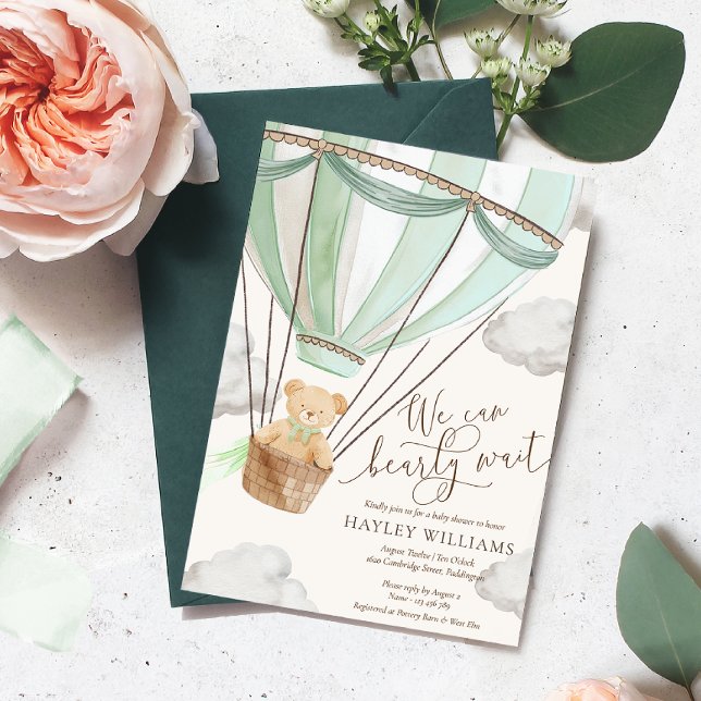 Podemos Ampliar O Convite De Chá de fraldas De Min (Criador carregado)