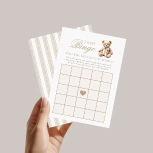 Podemos Andar No Jogo Do Bingo Do Chá de fraldas D