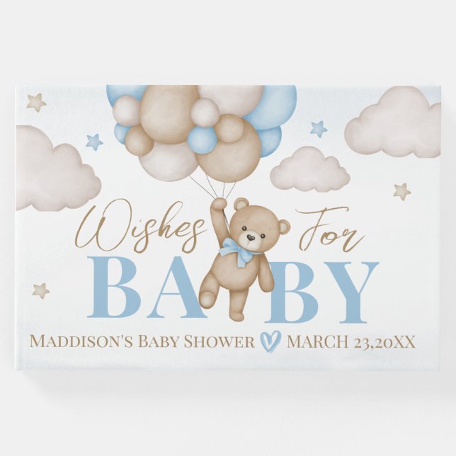 Podemos Anunciar O Livro De Convidados Do Chá de f (Frente)