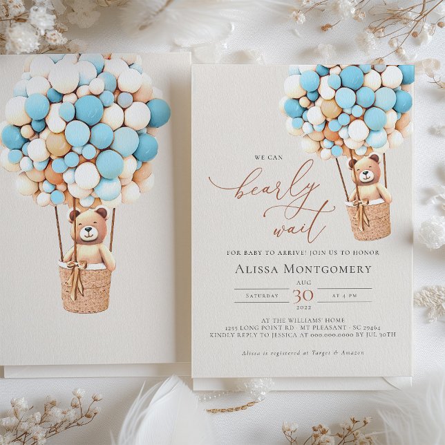 Podemos Esperar! Convite para chás de fraldas (Criador carregado)