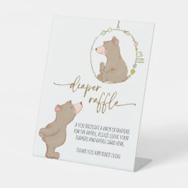 Podemos Esperar Fralda Raffle Sinal JL01