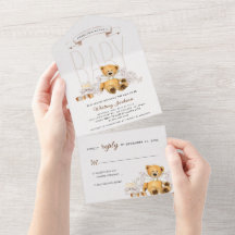 PODEMOS ESPERAR O Chá de fraldas do Urso Neutro do