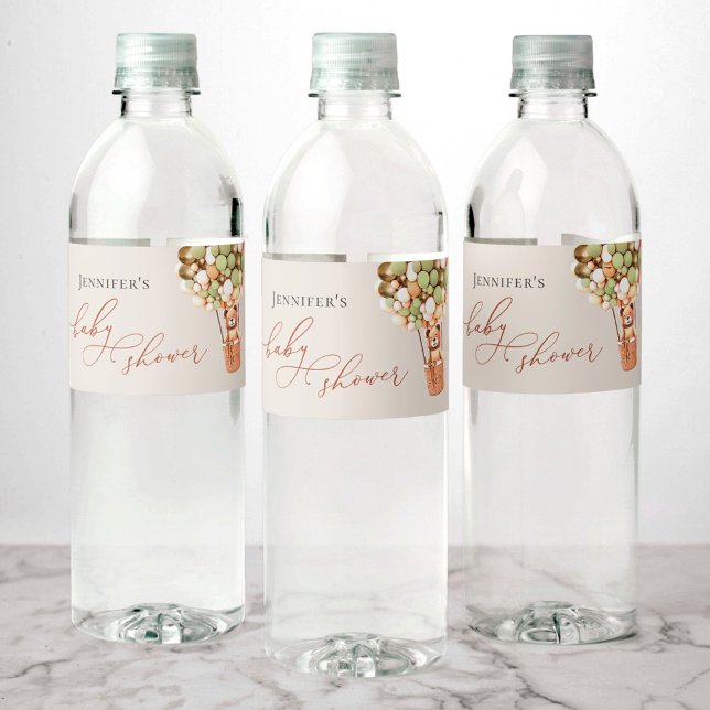 Podemos Esperar! Rótulo da garrafa de água do chá  (Criador carregado)