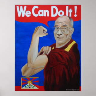 Podemos Fazer Isso! - Dalai Lama Poster