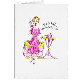 Podemos nós falamos o cartão