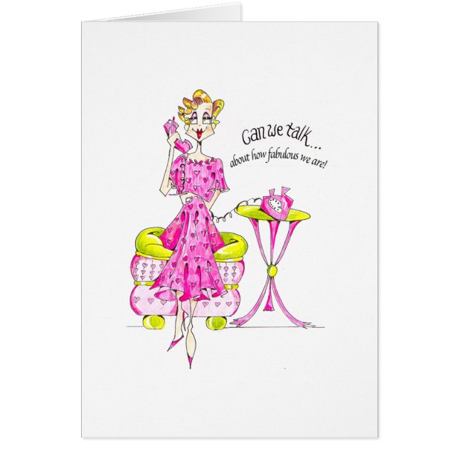 Podemos nós falamos o cartão (Frente)