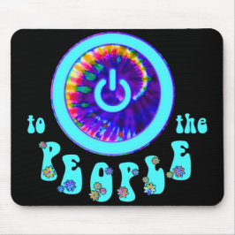 Poder às pessoas de computador Mousepad