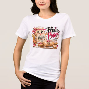 Poder da Farinha Design de Biscoitos Engraçado