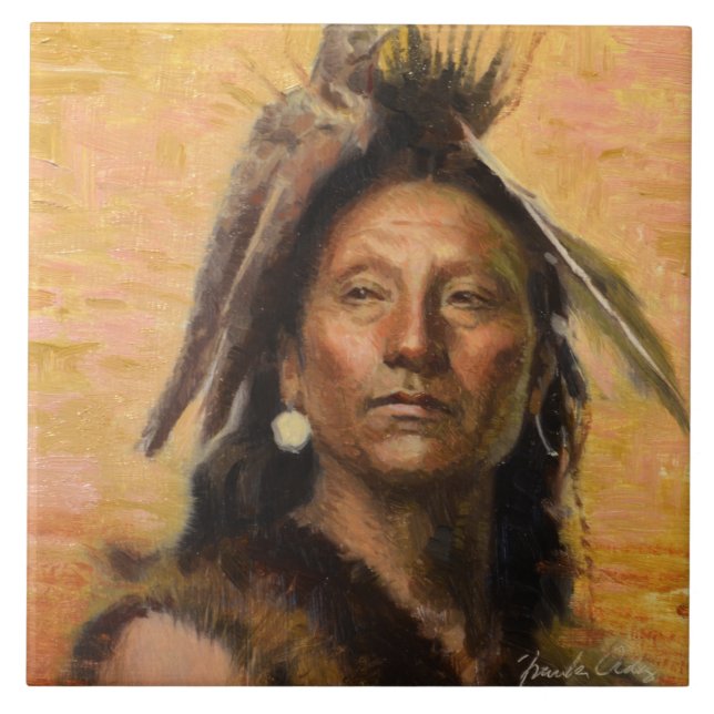 Poder do azulejo do falcão (Frente)