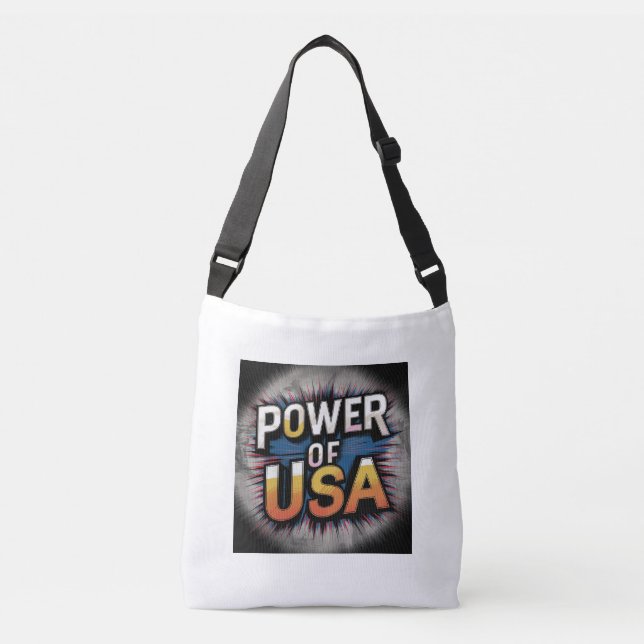 Poder do USA Tote Bag - Patriótico (Frente)