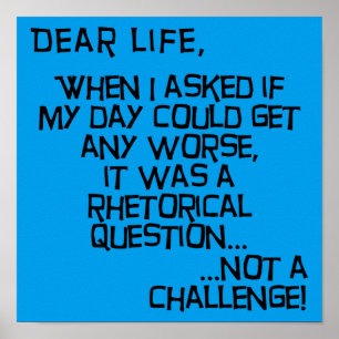 Poderia Ter Um Sinal De Poster Engraçado?