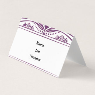 Poderoso, Cartão de visita de 3,5" x 2,5"