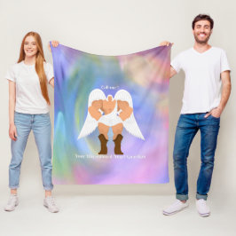 Poderoso cobertor do arco-íris das crianças