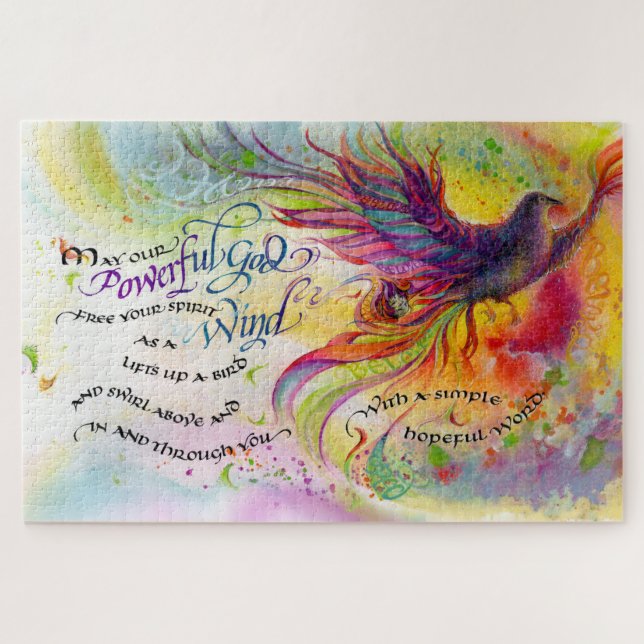 Poderoso Quebra-cabeça de Deus, 20" x 30", 1.014 p (Horizontal)