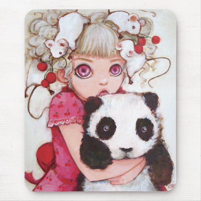 Poeira de papel Mousepad da fruta (Frente)