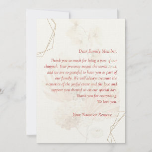 Poeira e Vermelho Terracotta Boho Jewish Chuppah D