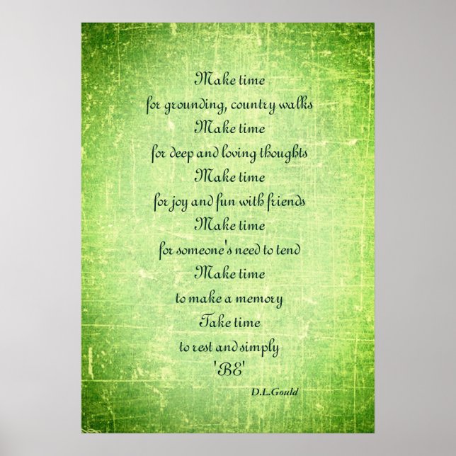 Poem art poster (Frente)