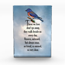 Poema "assim amado" do Bluebird