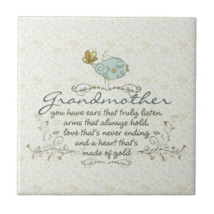 Poema da avó com pássaros