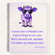 Poema da Vaca Roxa Por Gelett Burgess