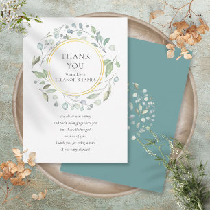 Poema de Agradecimento para Baby Shower Laurel Gar