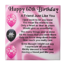 Poema de amigo - 60º aniversário